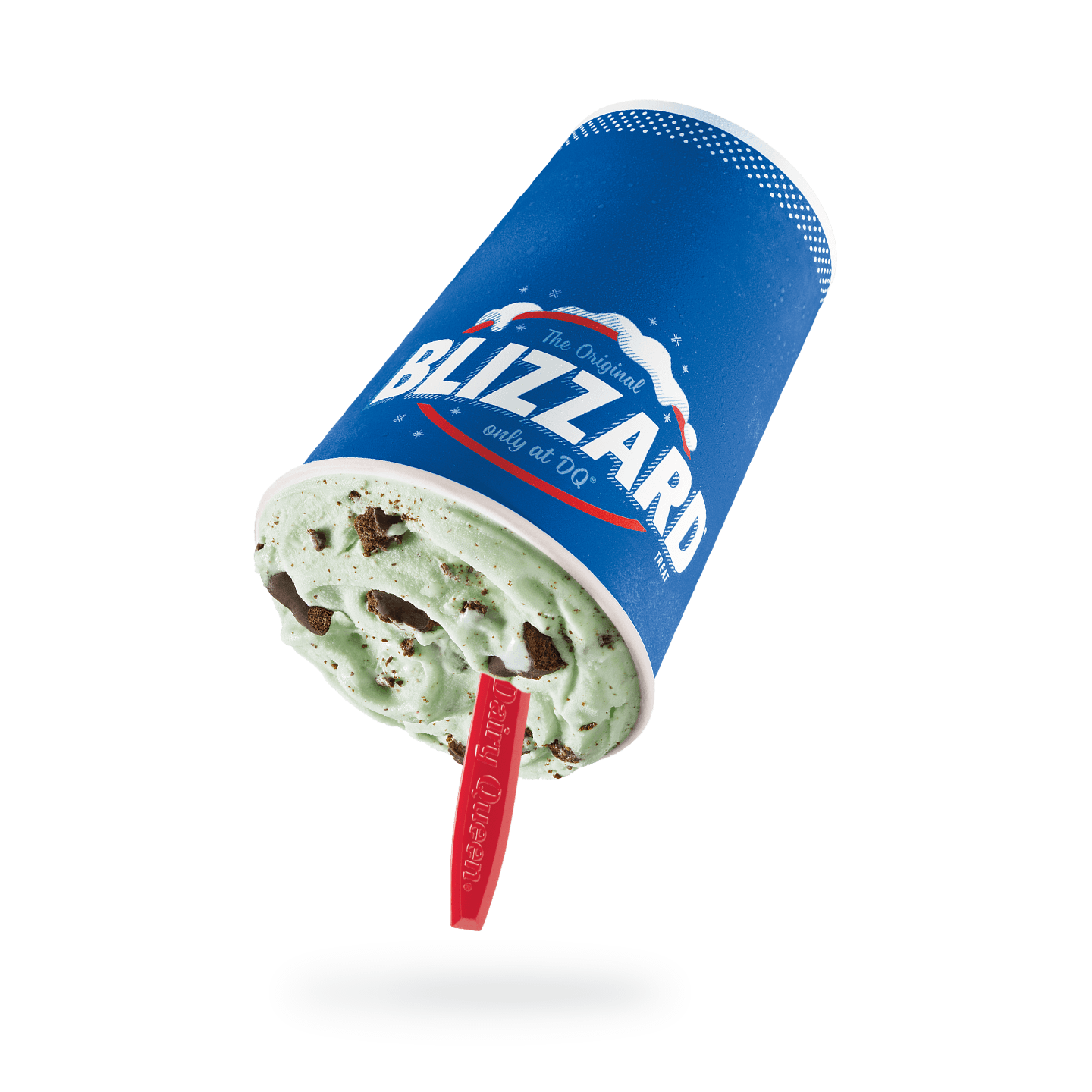 Girl Scout Thin Mints Blizzard Treat