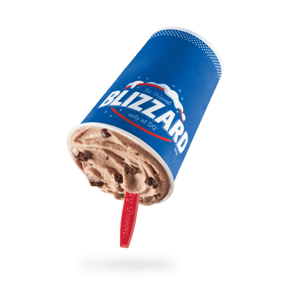 DQ Brownie Batter Blizzard Treat