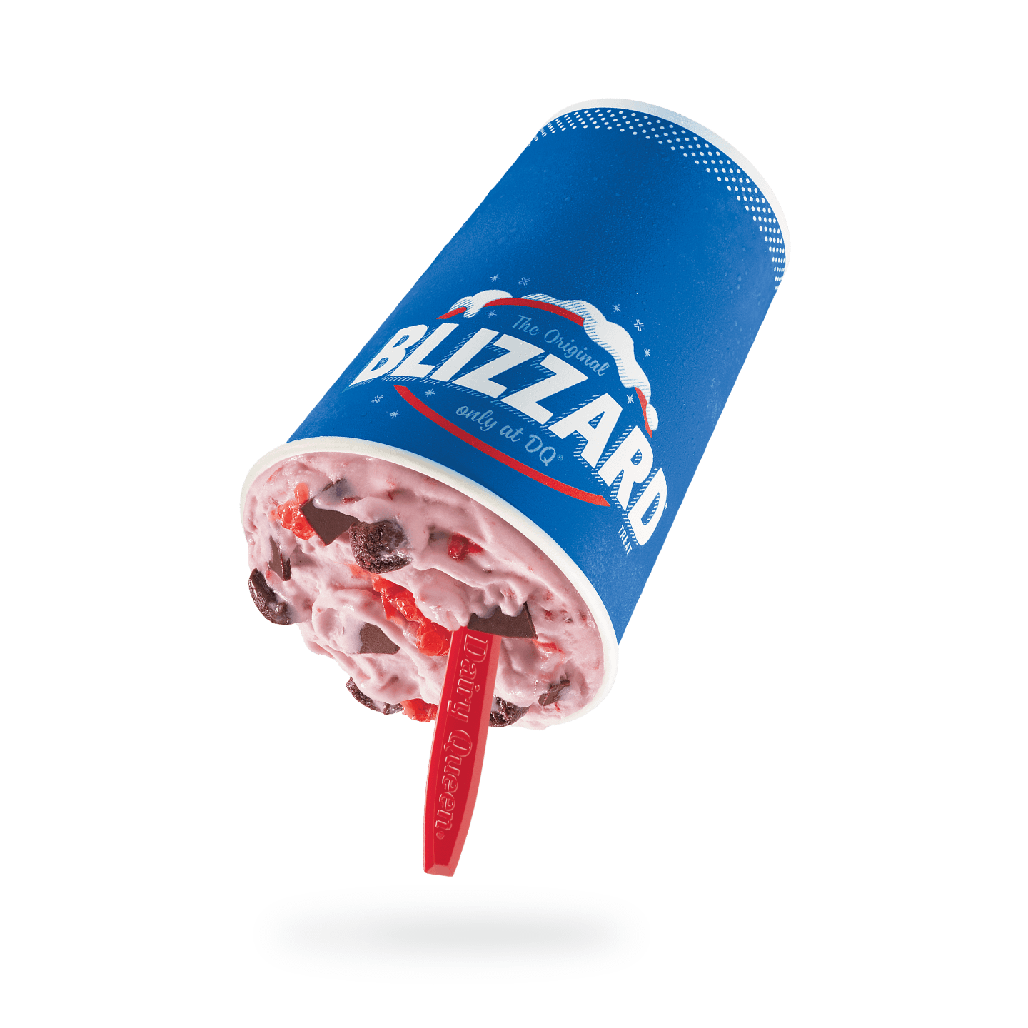 Raspberry Fudge Bliss Blizzard Treat