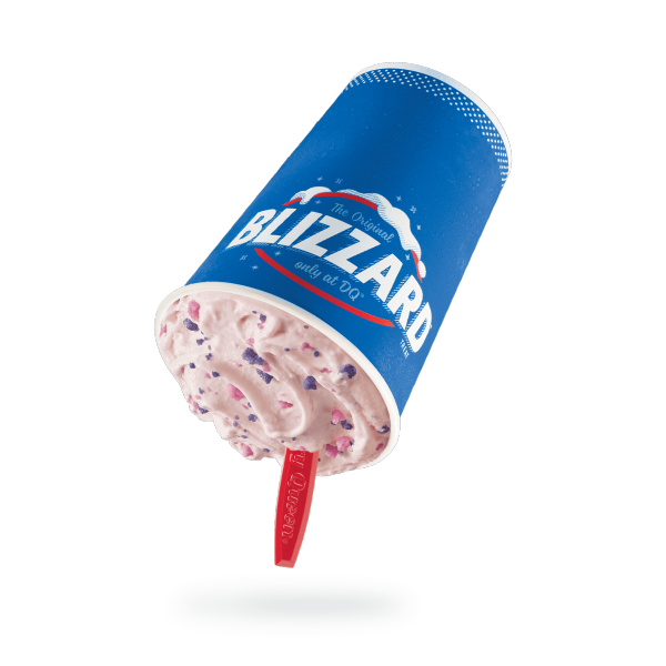 DQ Cotton Candy Blizzard Treat